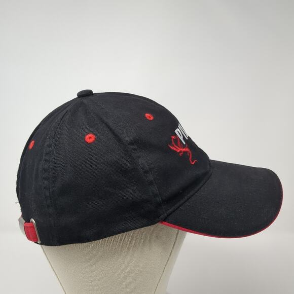 Pilatus Luzern Globus Slideback Baseball Cap Black One Size Adjustable 6 Panel - Picture 5 of 10